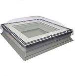 Fakro lichtkoepel 100x100 cm met politiekeurmerk inbraakwerend.