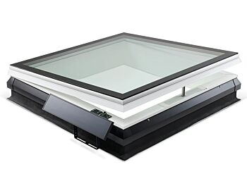 iWindow Platdakraam opengaand op zonne-energie - Complete Set