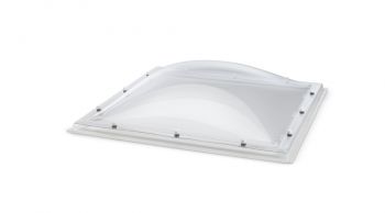 Lichtkoepel enkelwandig 40x40 in de aanbieding