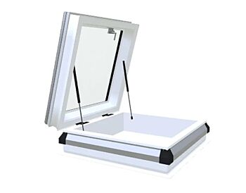 Skylux iWindow platdakraam met dakbetreding