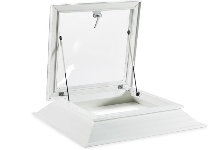 Lichtkoepel om toegang te krijgen tot jouw dakterras.