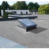 Intura platdakraam triple glas elektrisch bediend voor ventilatie 60x120 cm.