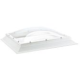 Lichtkoepel excellent 100x100 met dakopstand.