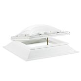 Excellent lichtkoepel met ventilatie - alle maten snel leverbaar