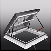 Intura platdakraam met dakbetreding en ventilatie 90x120 cm.
