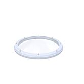 Driewandige ronde lichtkoepel acrylaat dagmaat 50 cm 