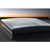 Velux gebogen glas koepel met hoge isolatie waarde en 3 laags HR++ glas dagmaat 80x80 cm.
