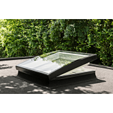 VELUX lichtkoepel gebogen glas solar 100x100 cm.