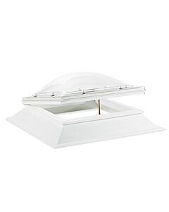 Excellent lichtkoepel met ventilatie - alle maten snel leverbaar