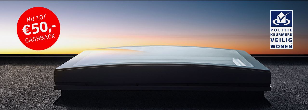 VELUX actie 2019 lichtkoepel caschback